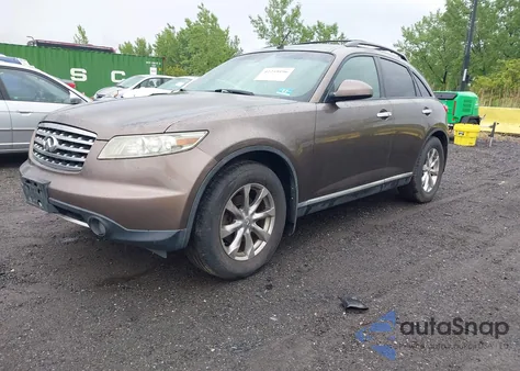 2007 Infiniti Fx35 z USA, uszkodzony, nr VIN JNRAS08W67X204763